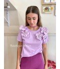 CAMISETA FLOR