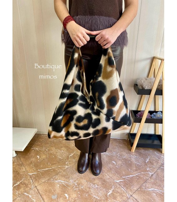 BOLSO LANA PIEL