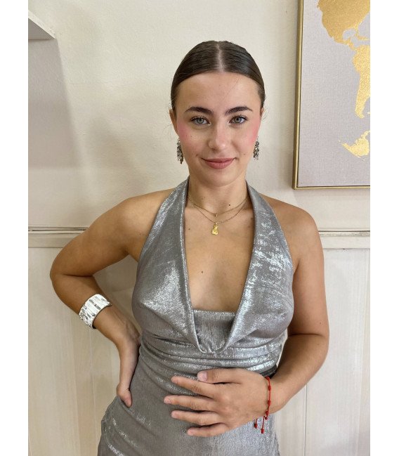 VESTIDO CUELLO
