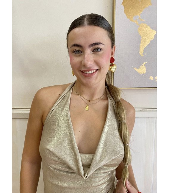 VESTIDO CUELLO