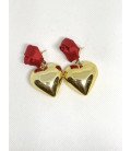 PENDIENTES CORAZON