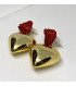 PENDIENTES CORAZON
