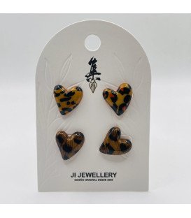 PENDIENTES CORAZONES