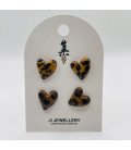 PENDIENTES CORAZONES