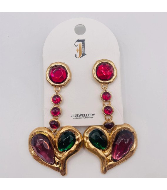 PENDIENTES CORAZON