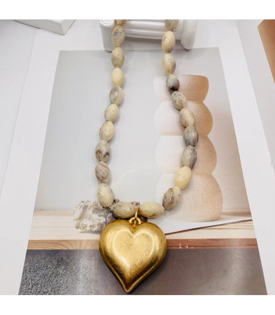 COLGANTE NATURAL DETALLE CORAZON