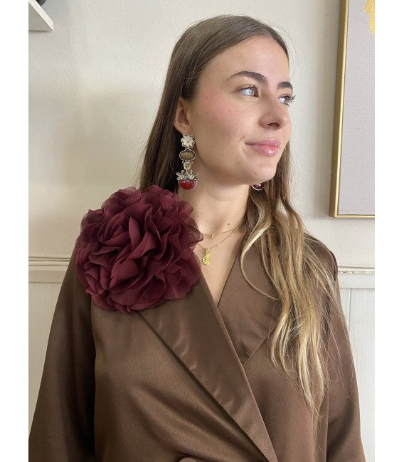 traje chaqueta satinado