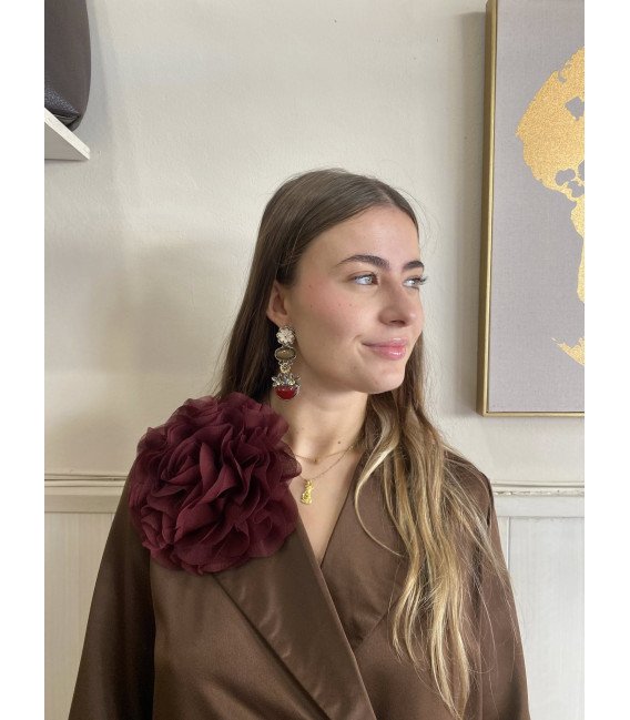 traje chaqueta satinado