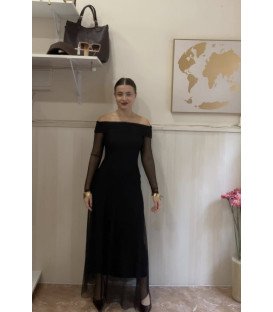VESTIDO TUL NEGRO