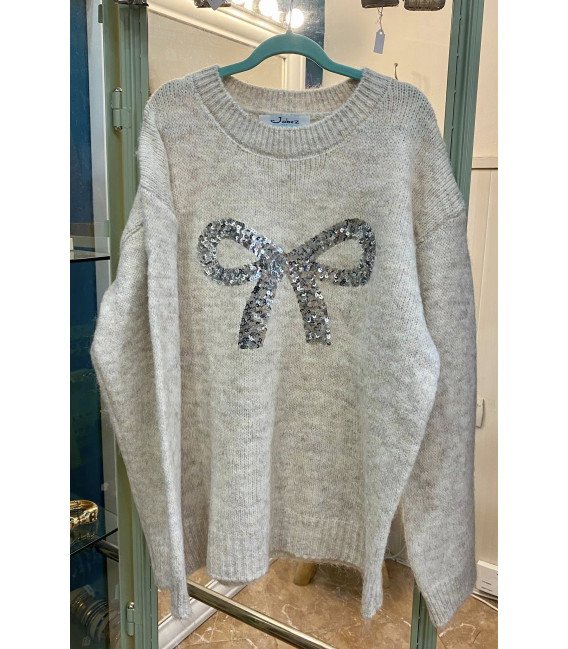 jersey lazo lentejuelas