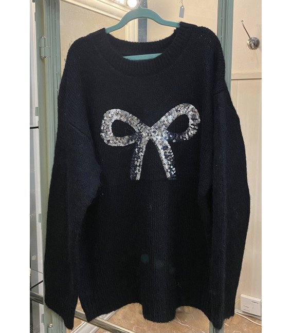 jersey lazo lentejuelas
