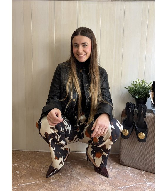 PANTALÓN ESTAMPADO VACA