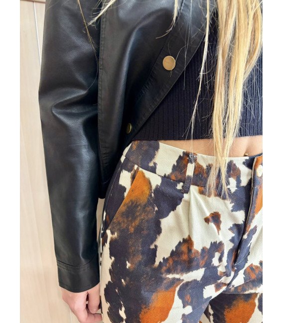 PANTALÓN ESTAMPADO VACA