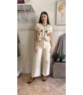 pantalon vaquero crop