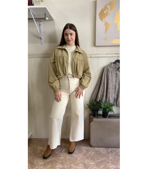pantalon vaquero crop