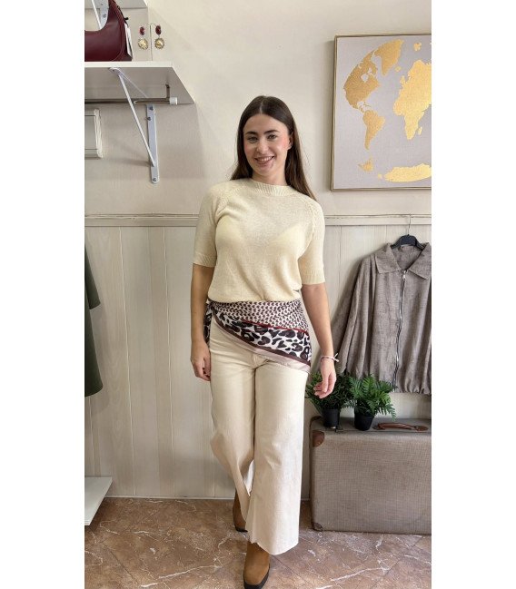 pantalon vaquero crop