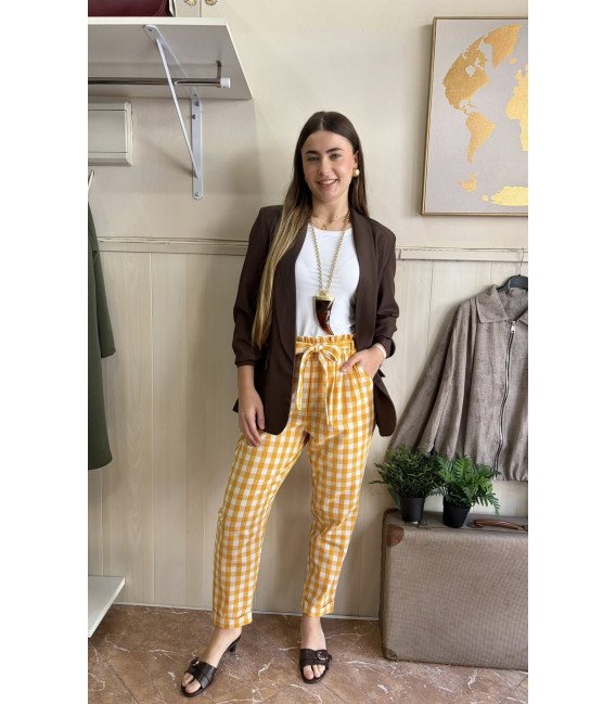 pantalon cuadros medianos