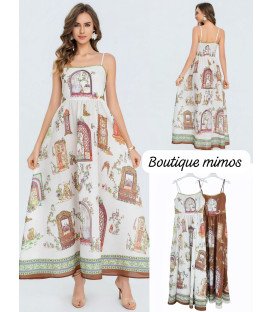 VESTIDO TIRANTAS ARCOS