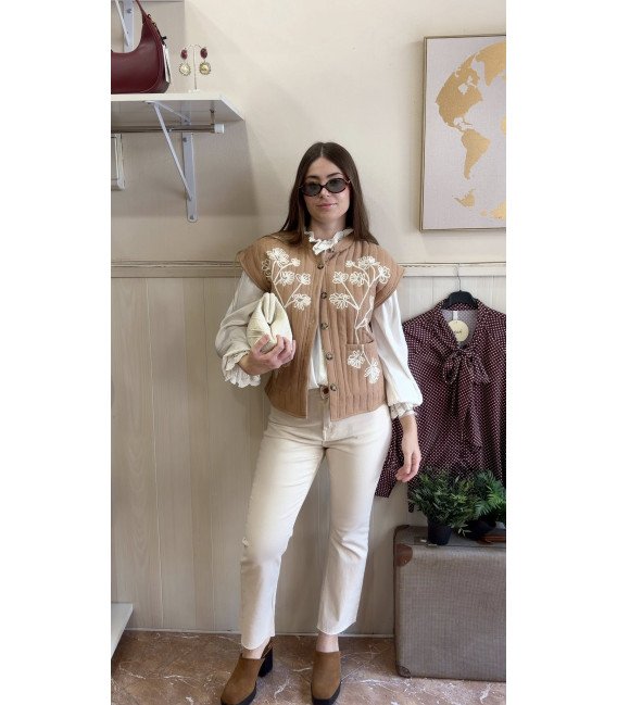 pantalon vaquero flare