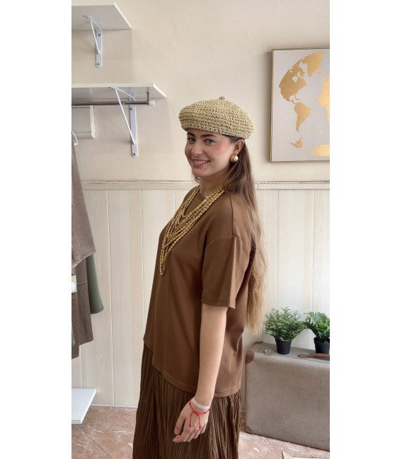 BOINA GANCHILLO RAFIA