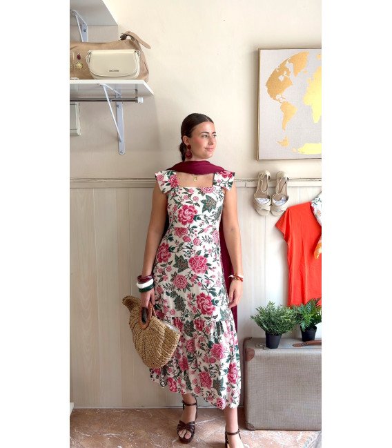 VESTIDO FLORES