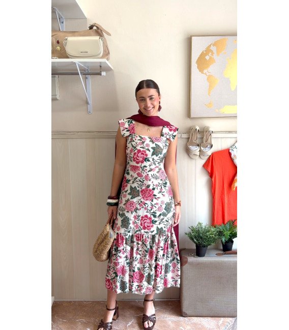 VESTIDO FLORES
