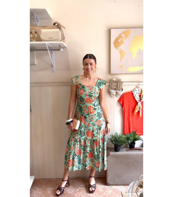 VESTIDO FLORES