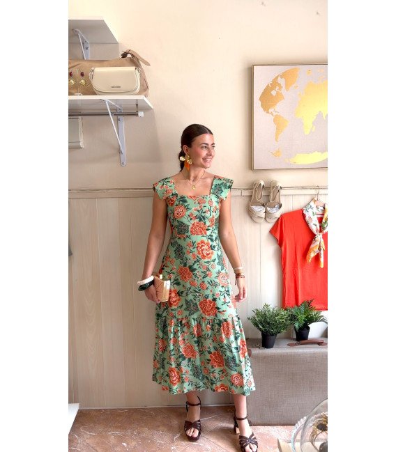 VESTIDO FLORES