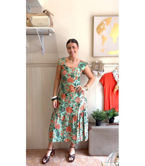VESTIDO FLORES
