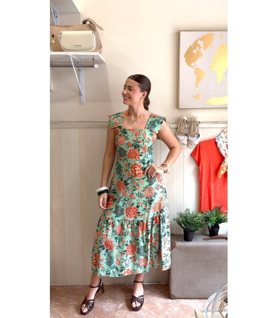 VESTIDO FLORES