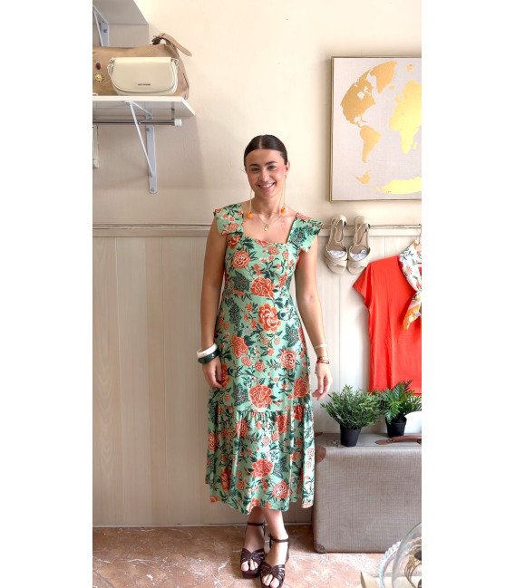 VESTIDO FLORES