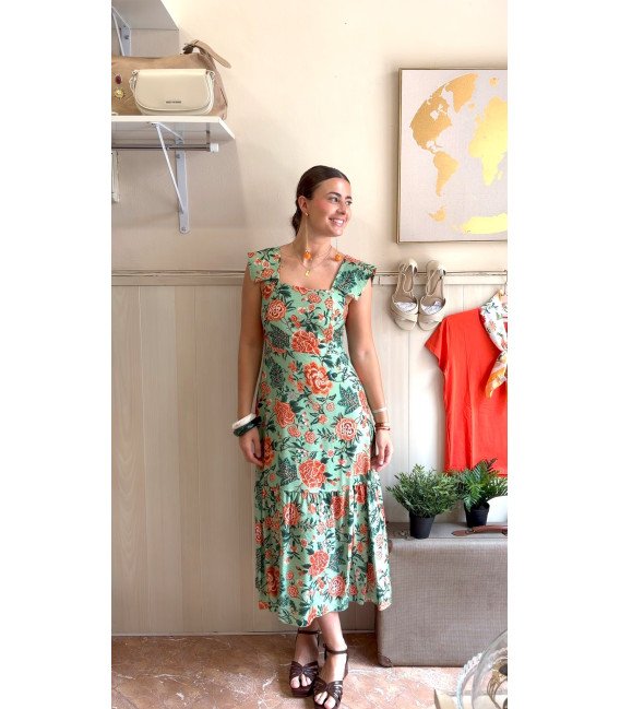 VESTIDO FLORES