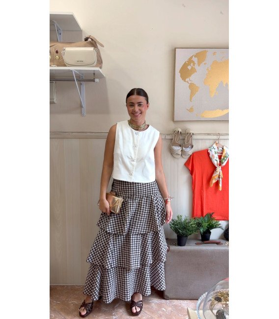 FALDA CUADROS