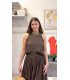 CONJUNTO TOP Y FALDA