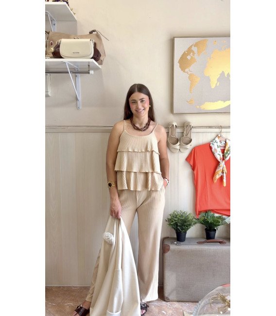 CONJUNTO TOP Y PANTALON