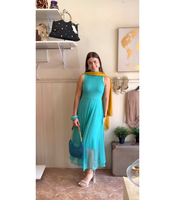 VESTIDO TUL LAZO