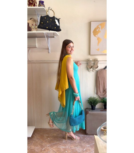 VESTIDO TUL LAZO