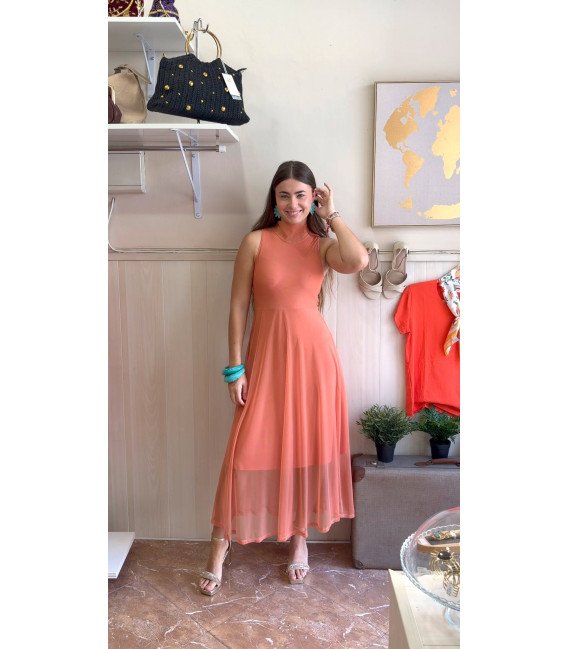 VESTIDO TUL LAZO