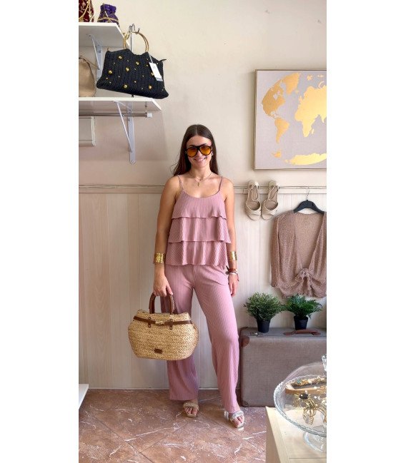 CONJUNTO TOP Y PANTALON