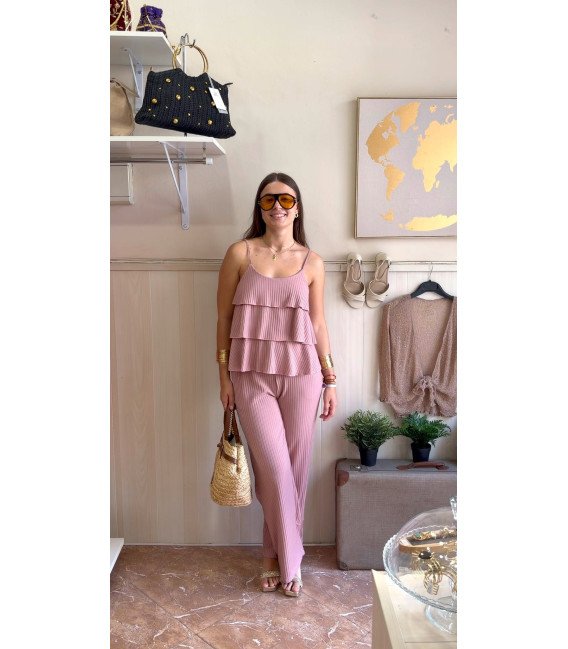 CONJUNTO TOP Y PANTALON