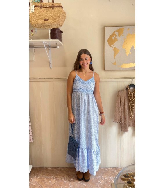 VESTIDO CUADROS