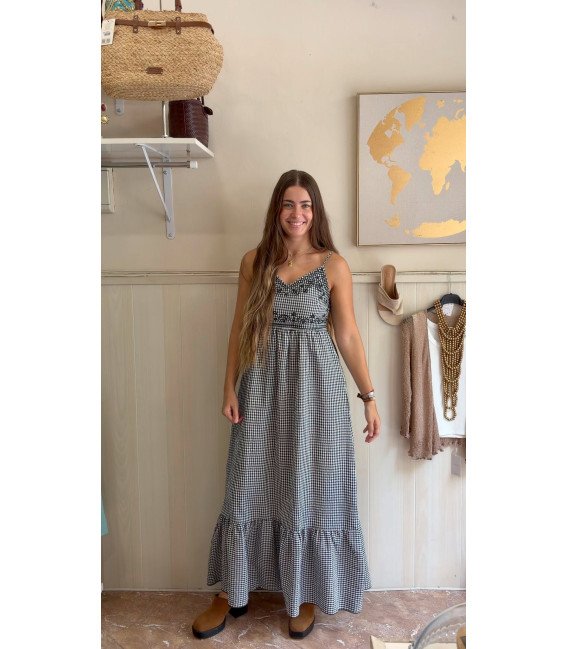 VESTIDO CUADROS