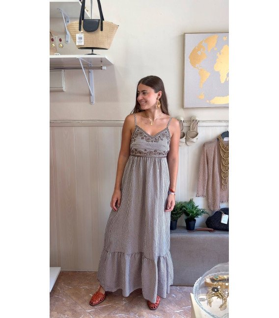 VESTIDO CUADROS