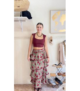 FALDA ESTAMPADA
