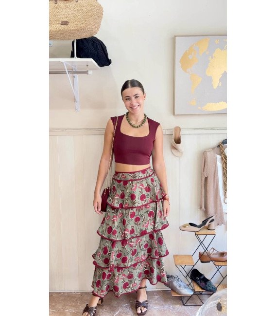 FALDA ESTAMPADA