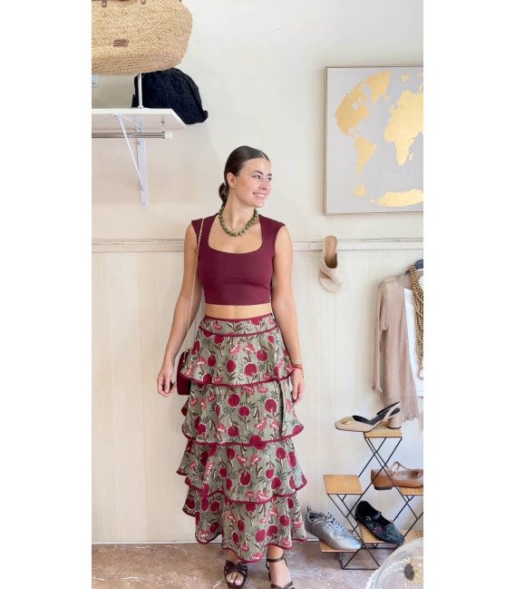 FALDA ESTAMPADA