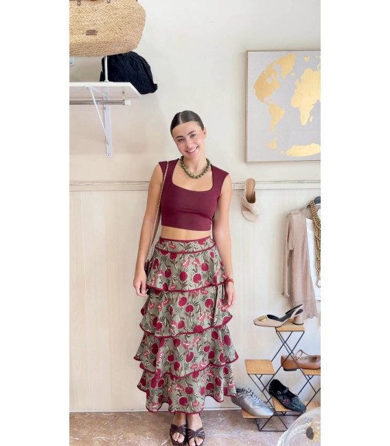 FALDA ESTAMPADA