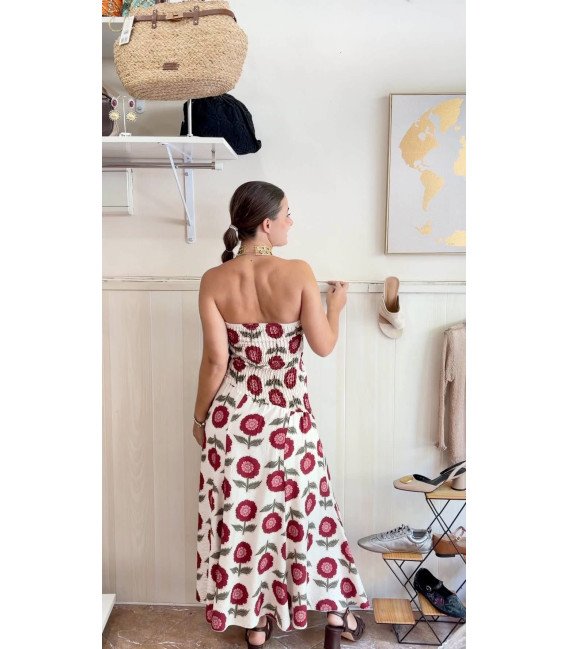 VESTIDO FLORES