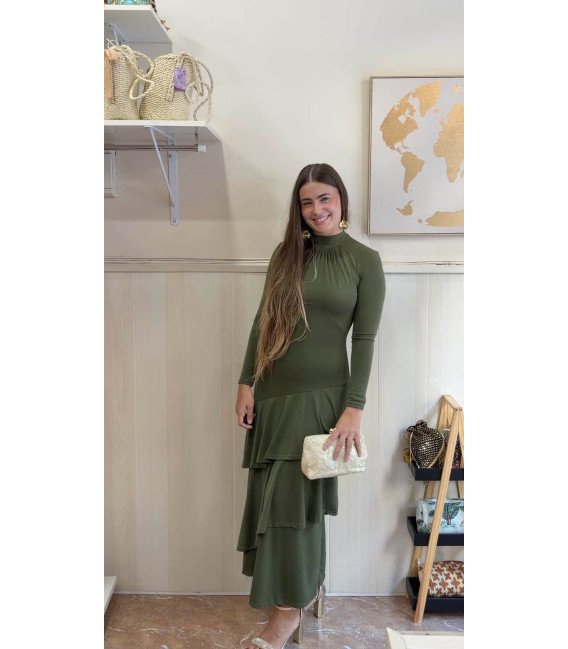 VESTIDO VOLANTES