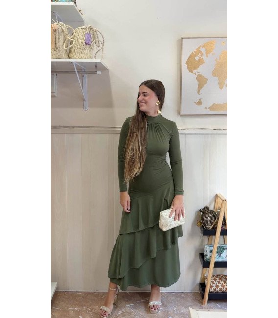 VESTIDO VOLANTES
